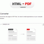 ブラウザ上でHTMLをPDFに変換してくれるサイト